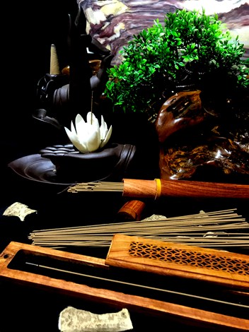 Bộ Nhang Trầm Không Tăm Cao Cấp