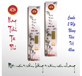 Combo 2 Hộp Nhang Khai Tuệ 40 Cm