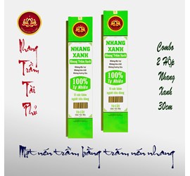 Combo 2 Hộp Nhang Xanh 30 Cm