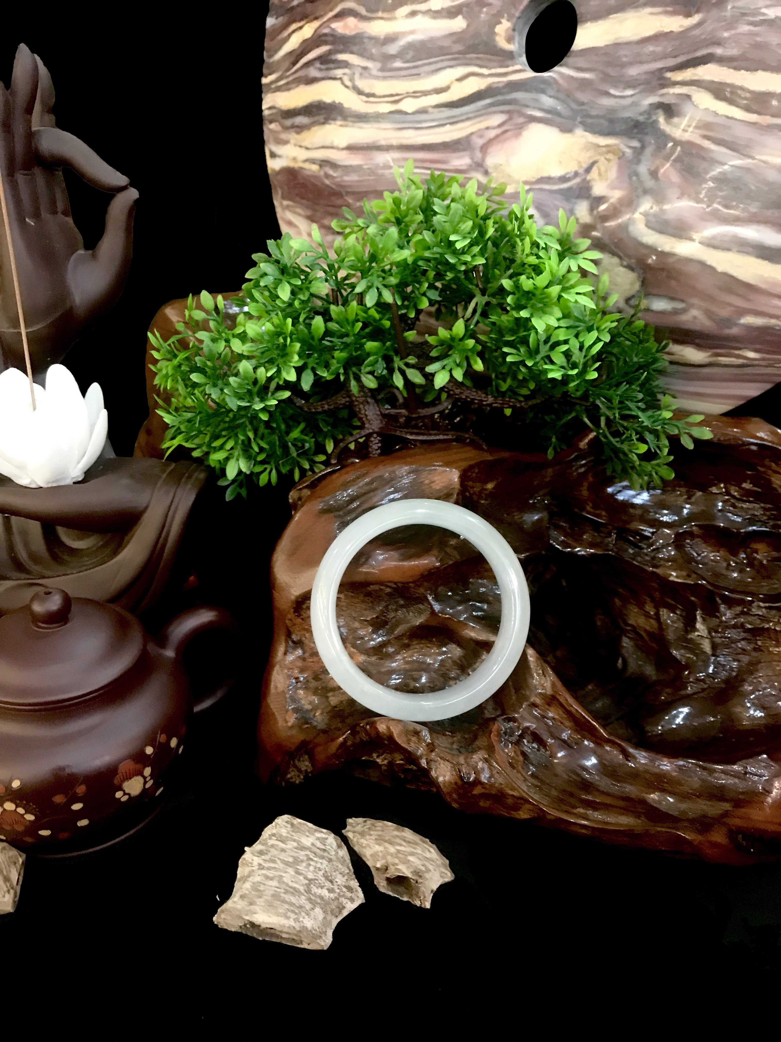 Vòng Kiềng Cẩm Thạch Bảng Hẹ CT6