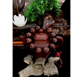 Vòng Tay Gỗ Sưa Lào Mắt Quỷ 20 li