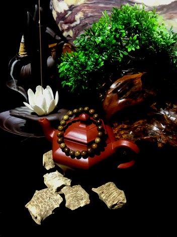 Vòng Tay Trầm Hương Tròn 8 li